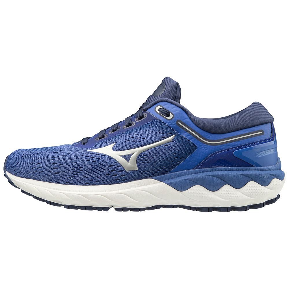 Scarpe Running Mizuno Wave Skyrise Donna - Blu/Argento - 35867-OACM